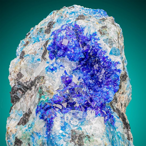 Linarite-Blanchard Mine | Bingham | Socorro Co. | New Mexico  | USA